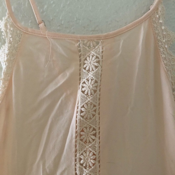 Peach Strappy Romper - Picture 4 of 4